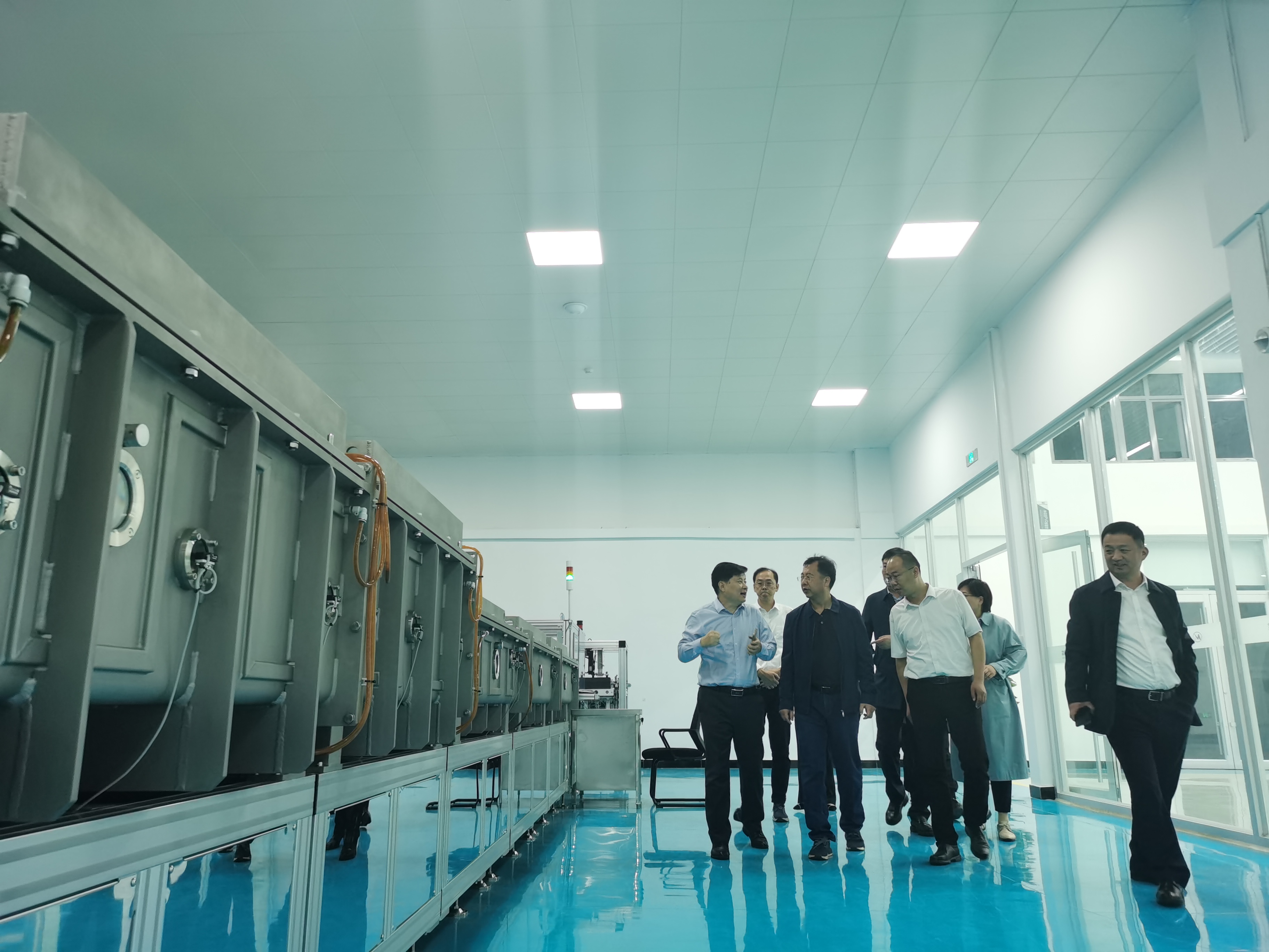 有研集團(tuán)黨委書記、董事長(zhǎng)趙曉晨赴有研稀土（榮成）公司、（青島）公司調(diào)研