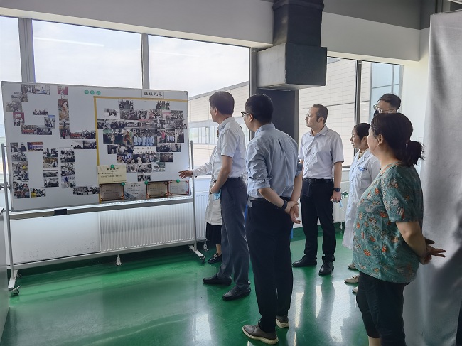 有研集團(tuán)副總經(jīng)理黃倬到國聯(lián)研究院調(diào)研重點(diǎn)項(xiàng)目進(jìn)展和產(chǎn)業(yè)工人隊(duì)伍建設(shè)情況