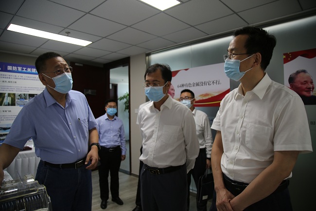 宜賓市委書記方存好一行到訪有研集團(tuán)