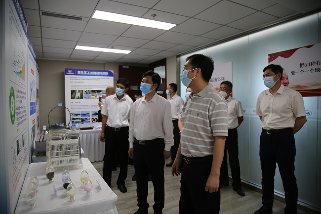 唐山市委常委、曹妃甸區(qū)委書記侯旭一行到訪有研集團(tuán)