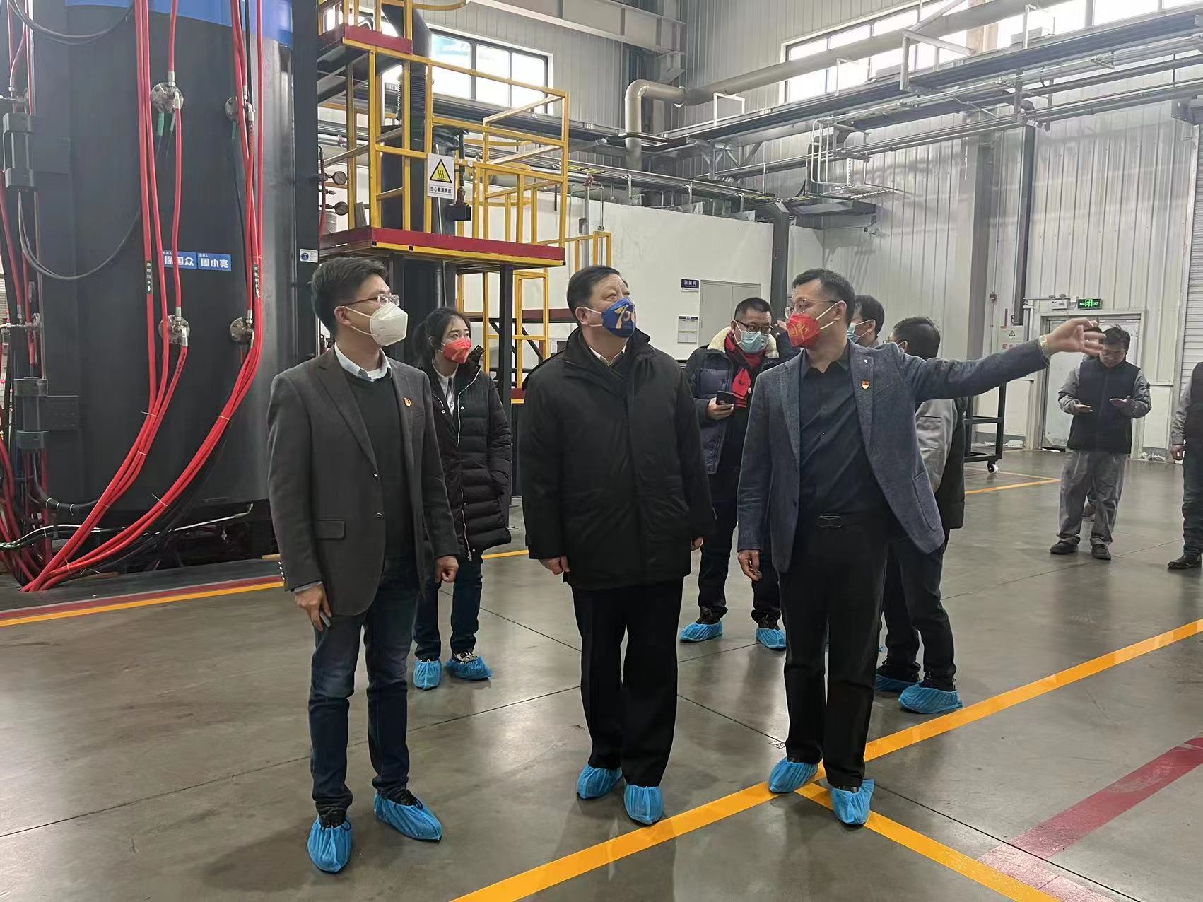 中國有研紀委書記曹泊宇調(diào)研有研新材德州地區(qū)子公司