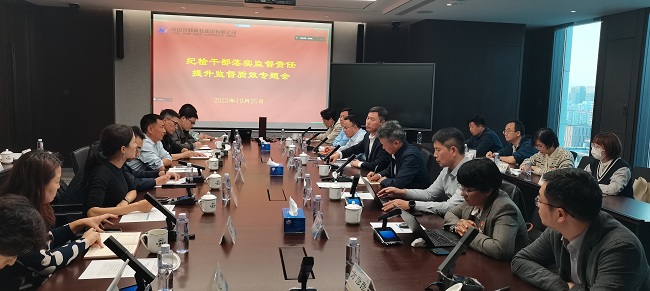 中國有研召開紀檢干部落實監(jiān)督責(zé)任、提升監(jiān)督質(zhì)效專題會