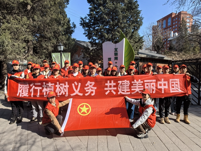 中國有研職能團支部開展植樹節(jié)志愿團日活動