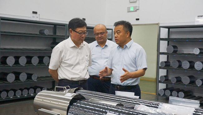 中國有研黨委副書記、總經(jīng)理艾磊拜訪德州市委、市政府并調(diào)研在德州企業(yè)